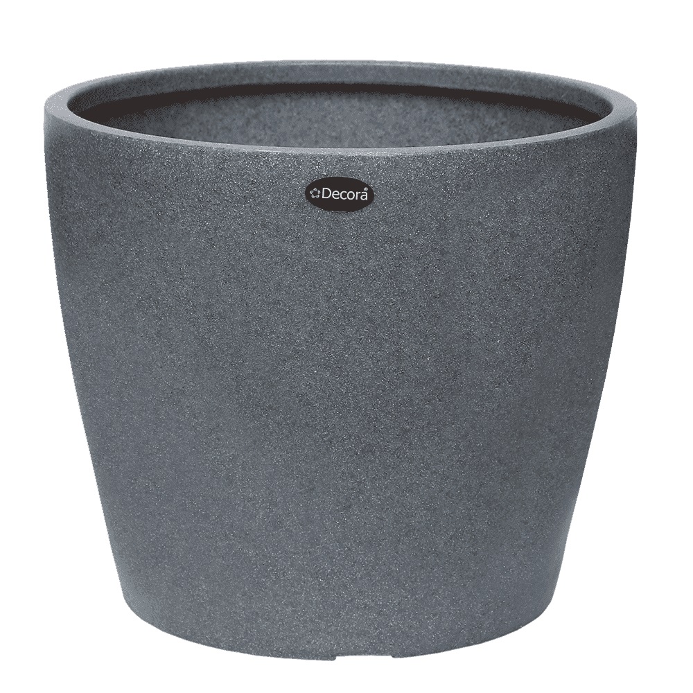 Gleyz Vertical Plastic Pot Grey Colour